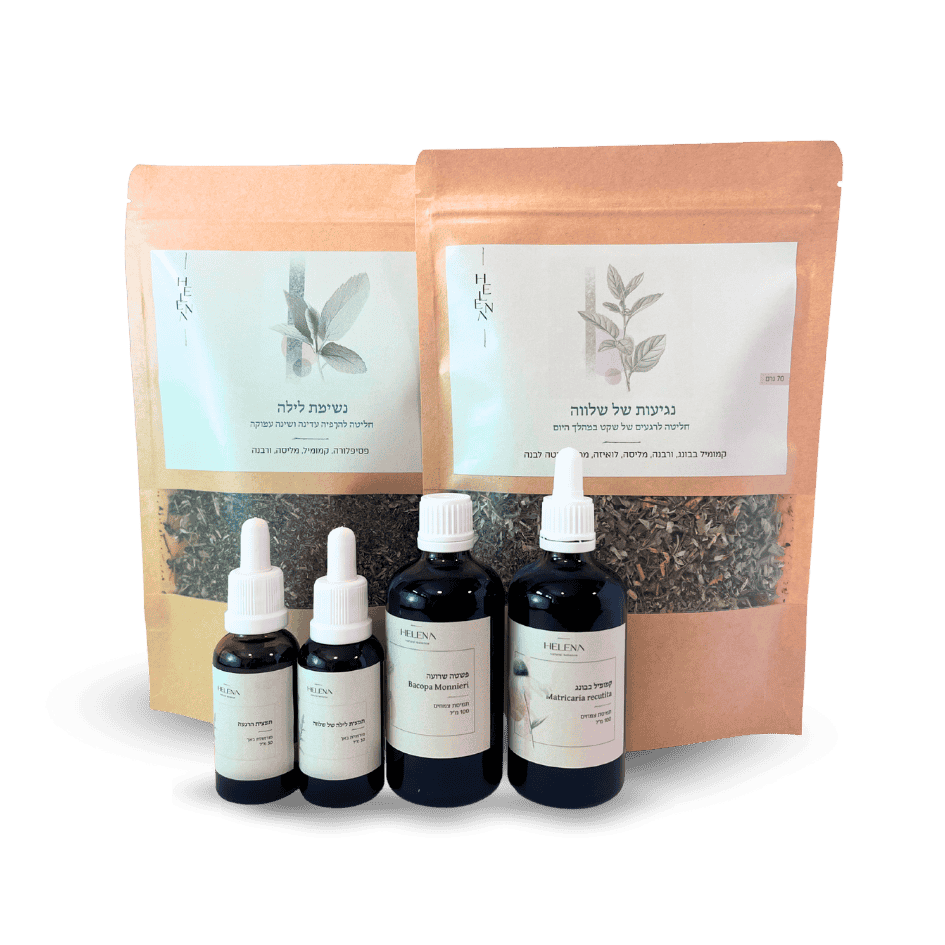 ערכת מוצרים טבעים של הלנה